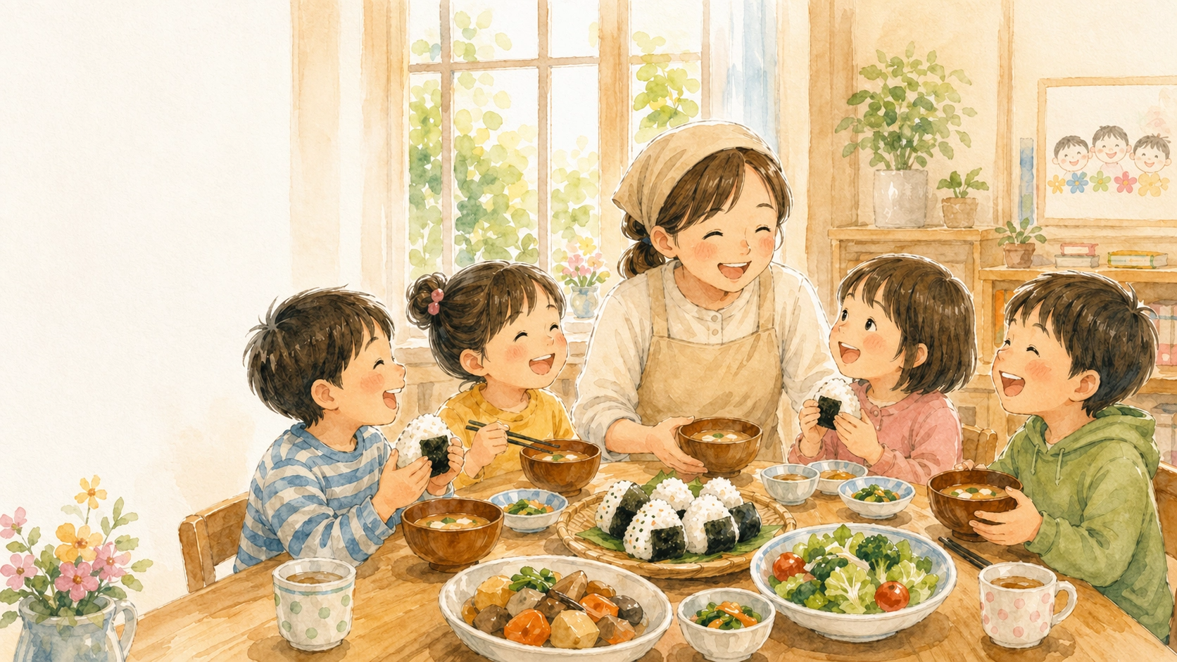 ただいま食堂